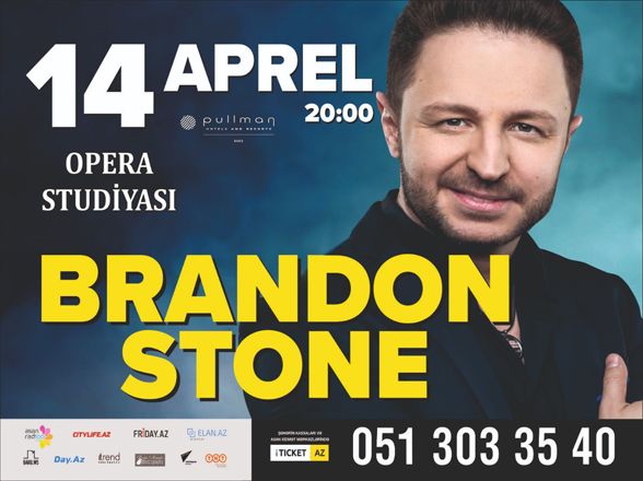 Брендон Стоун проведет для бакинцев апрельский концерт