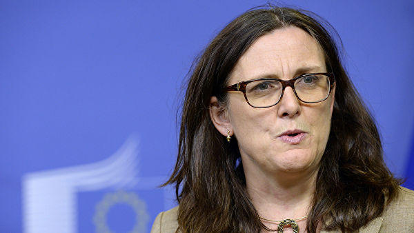 Еврокомиссар по торговле проведет переговоры с торгпредом США