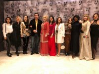 Gülnarə Xəlilovanın rəngarəng kolleksiyaları İstanbulda moda həftəsinin iştirakçılarını valeh edib (FOTO)