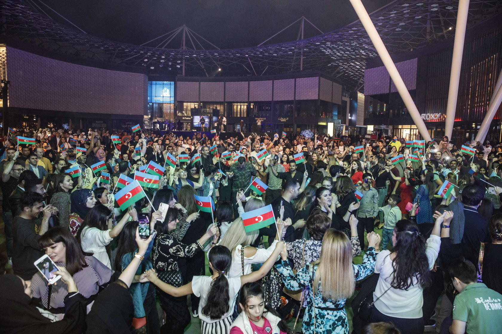 Азербайджанский праздник в Дубае (ФОТО, ВИДЕО)