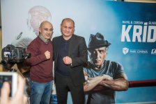 Легенды азербайджанского бокса "нокаутировали" Сильвестра Сталлоне и Майкла Б. Джордана (ВИДЕО, ФОТО)