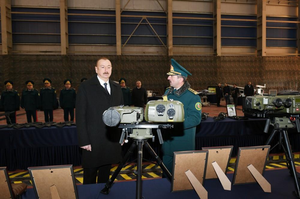 Президент Ильхам Алиев ознакомился с новым пограничным сторожевым кораблем типа “Туфан” (ФОТО)