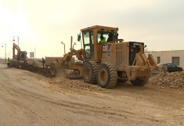 В Гарадагском районе Баку завершается строительство двух автодорог (ФОТО/ВИДЕО)