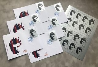 В Азербайджане выпущена почтовая марка по случаю 110-летия со дня рождения Микаила Мушфига (ФОТО)