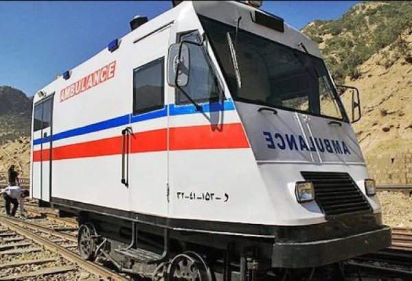 Rail ambulances to operate in Iran