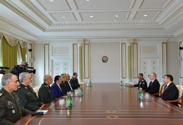 Ilham Aliyev receives Chief of General Staff of Iran's Armed Forces