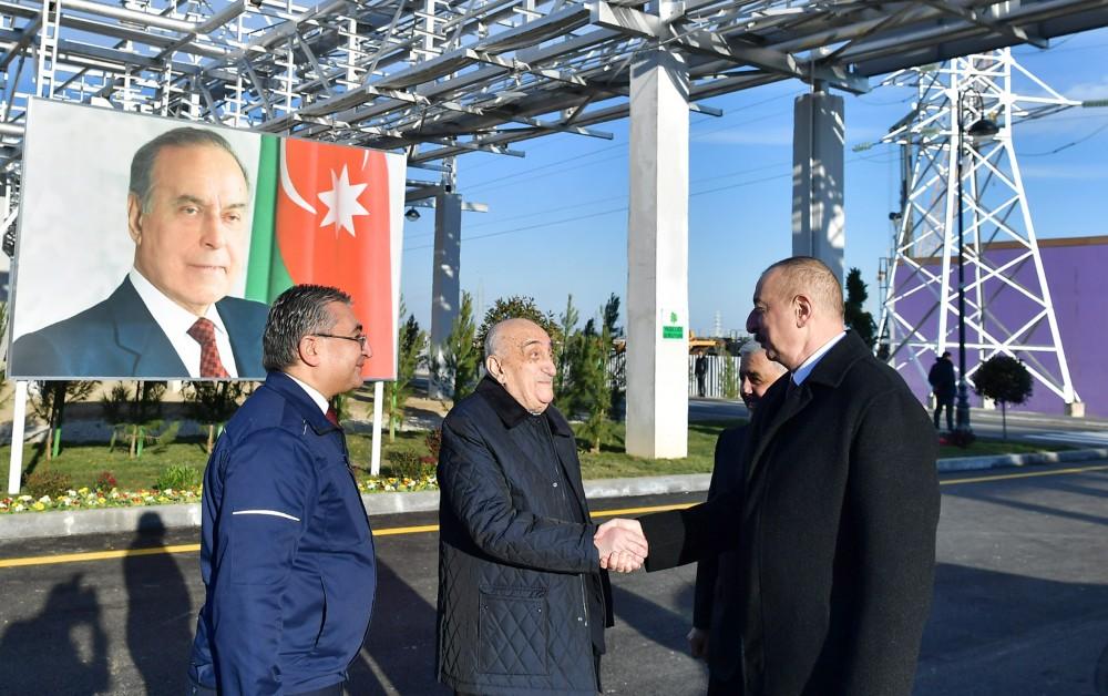 Ilham Aliyev attends inauguration of SOCAR carbamide plant (PHOTO)