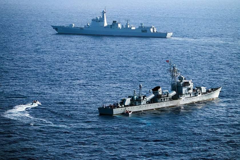 US and Britain conduct first joint drill in South China Sea