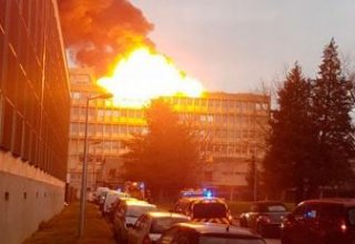 Во французском Лионе загорелось здание университета
