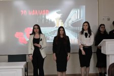 В Бакинском филиале Сеченовского университета почтили память жертв трагедии 20 Января (ФОТО)