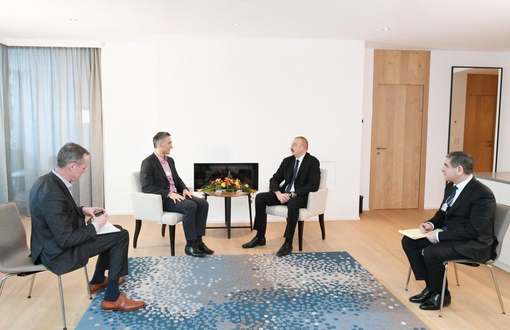 Prezident İlham Əliyevin “Signify” şirkətinin baş icraçı direktoru ilə görüşü olub (YENİLƏNİB) (FOTO)