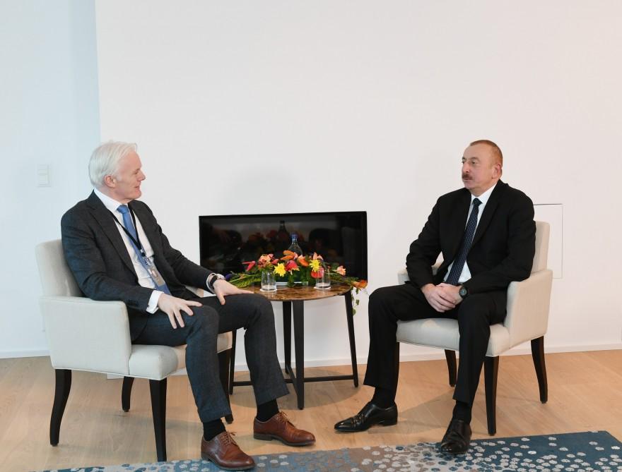 Президент Ильхам Алиев встретился с вице-президентом компании Microsoft (ФОТО)