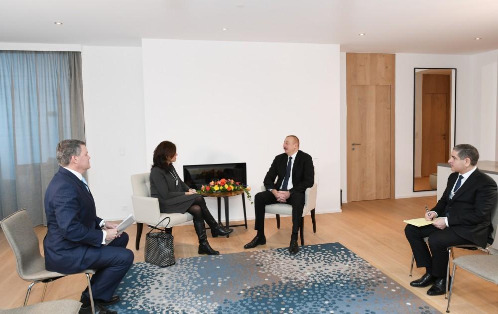 Prezident İlham Əliyev “CISCO” şirkətinin icraçı vitse-prezidenti ilə görüşüb (YENİLƏNİB) (FOTO)