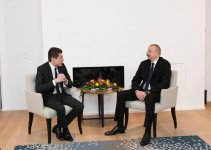Prezident İlham Əliyev “Lazard Freres” şirkətinin baş icraçı direktoru ilə görüşüb (FOTO)