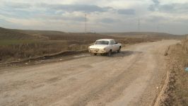 Ağstafada 9.3 km-lik avtomobil yolu yenidən qurulur (FOTO/VİDEO)