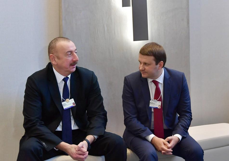 Президент Ильхам Алиев: Азербайджан заинтересован в привлечении большего количества швейцарских компаний в экономическое развитие страны в качестве инвесторов (ФОТО)