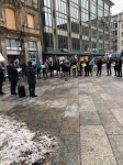 В Германии прошла акция под лозунгом «Азербайджан хочет мира и справедливости!» (ФОТО)
