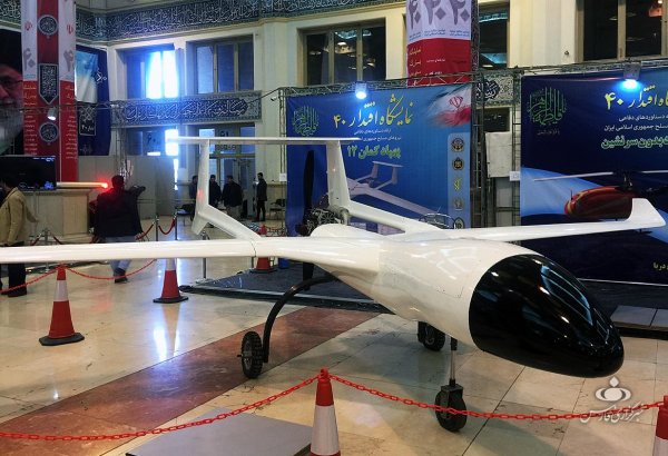 Iran demonstrates new drone carrying 4 bombs