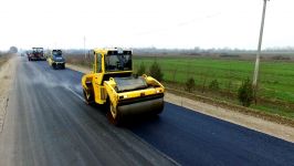 Tərtər-Hindarx avtomobil yolunun yenidən qurulması davam etdirilir (FOTO/VİDEO)