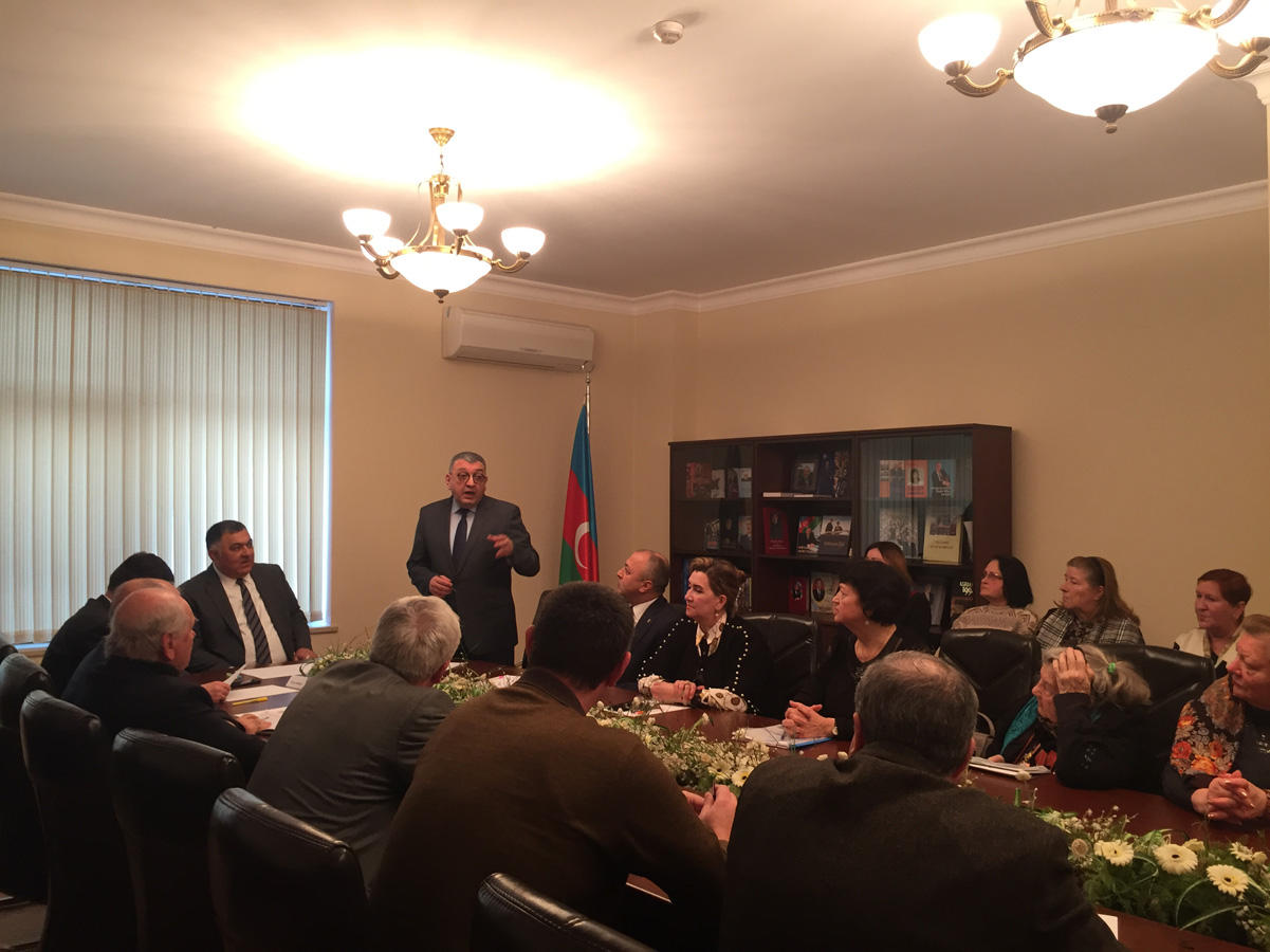 Депутат парламента Азербайджана встретился с представителями русских общин Баку (ФОТО)