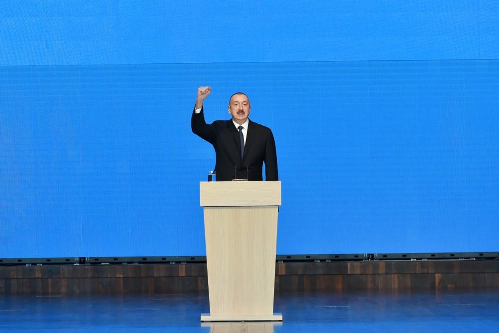 Azərbaycan Prezidenti: Biz düzgün yoldayıq, çünki bilirik ki, bizim siyasətimiz xalqın maraqlarına cavab verir