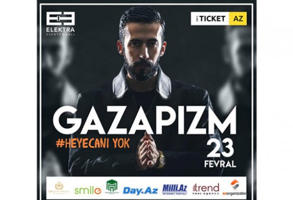 Məşhur türkiyəli reper Qazapizm Bakıda konsert verəcək (VİDEO)