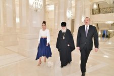 President Ilham Aliyev and First Lady Mehriban Aliyeva meet with Patriarch Kirill of Moscow and All Russia (PHOTO)