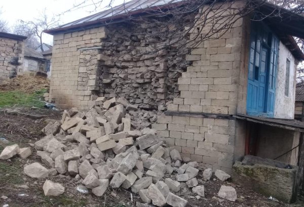 Dozens of houses in emergency state due to quake in Azerbaijan’s Shamakhi