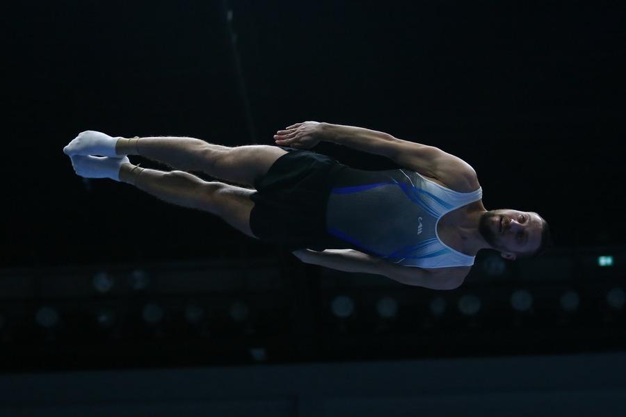 Подготовка азербайджанских гимнастов к кубку мира активно продолжается (ФОТО)