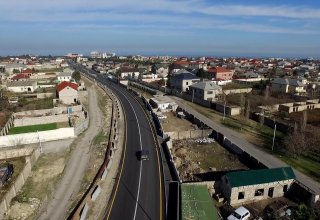 Mərdəkan-Qala avtomobil yolunun tikintisi yekunlaşıb (FOTO/VİDEO)