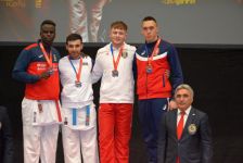 Karateçilərimiz Avropa çempionatını 4 qızıl və 1 bürünc medalla başa vurub (FOTO)