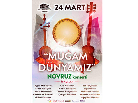 Heydər Əliyev Sarayında Novruz bayramına həsr olunmuş konsert keçiriləcək