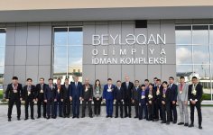 Prezident İlham Əliyev Beyləqan Olimpiya İdman Kompleksinin açılışında iştirak edib (FOTO) (YENİLƏNİB)