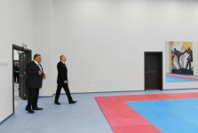 Президент Ильхам Алиев принял участие в открытии Олимпийского спорткомплекса в Бейлагане (ФОТО) (версия 2)