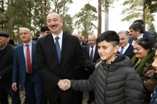 Президент Ильхам Алиев принял участие в открытии историко-краеведческого музея в Бейлагане (ФОТО) (версия 2)