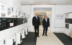 Prezident İlham Əliyev yenidən qurulan "Beyləqan-1" yarımstansiyasının açılışında iştirak edib (FOTO)