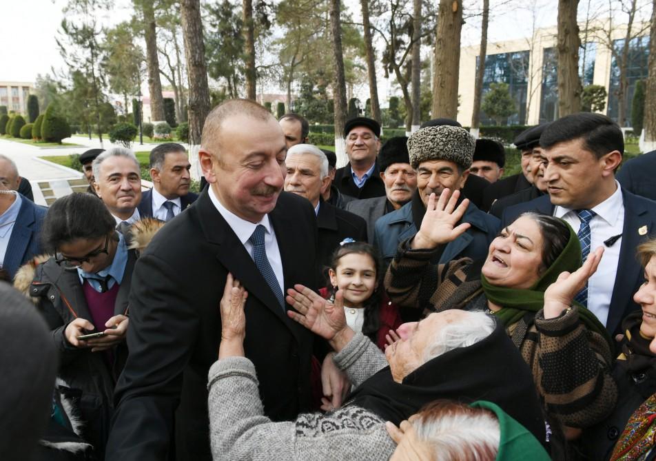 Ilham Aliyev attends opening of History and Local Lore Museum in Beylagan (PHOTO)