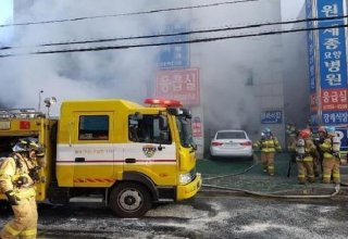 1 brain dead, 2 seriously injured in apartment fire in Busan