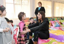 First VP Mehriban Aliyeva visits children's home in Ganja (PHOTO)