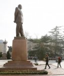 Первый вице-президент Мехрибан Алиева прибыла в Гянджу (ФОТО)