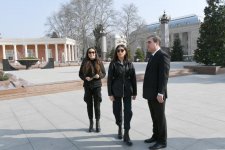 Первый вице-президент Мехрибан Алиева прибыла в Гянджу (ФОТО) - Gallery Thumbnail