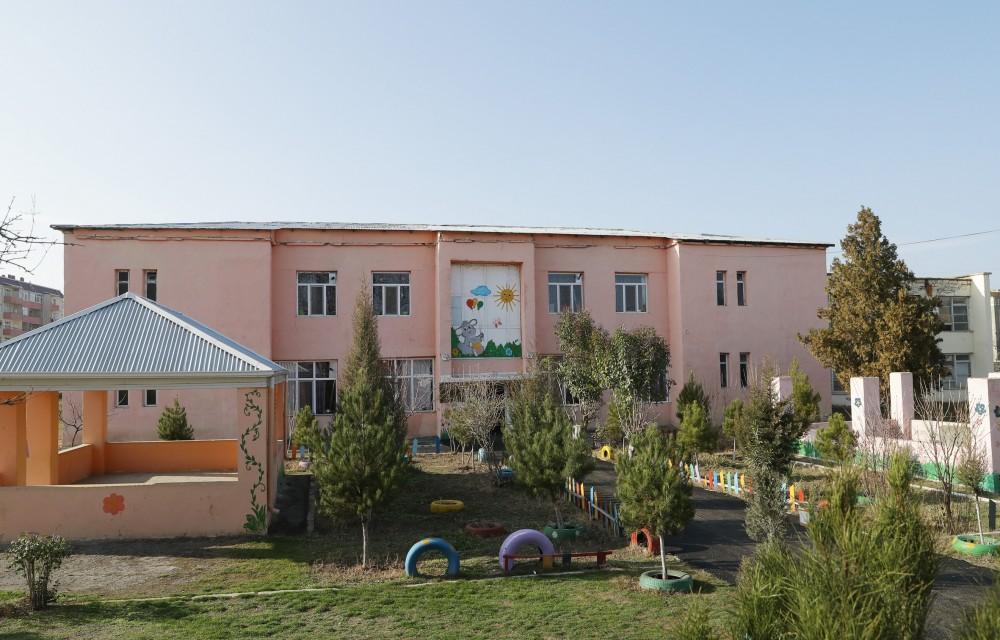 First VP Mehriban Aliyeva visits orphanage-kindergarten No. 32 in Ganja (PHOTO)