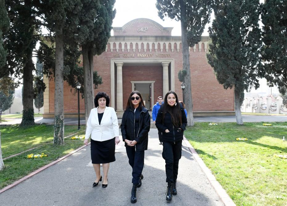 First VP Mehriban Aliyeva visits House Museum of Mir Jalal Pashayev in Ganja (PHOTO)