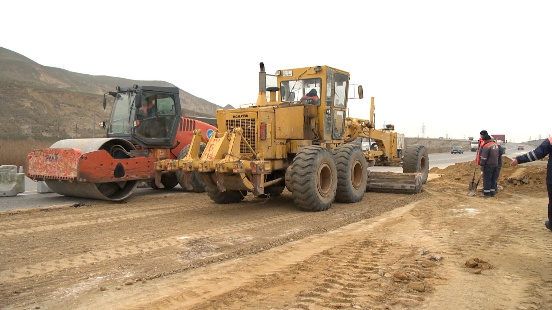 Начался ремонт на одной из транспортных артерий Баку (ФОТО/ВИДЕО)