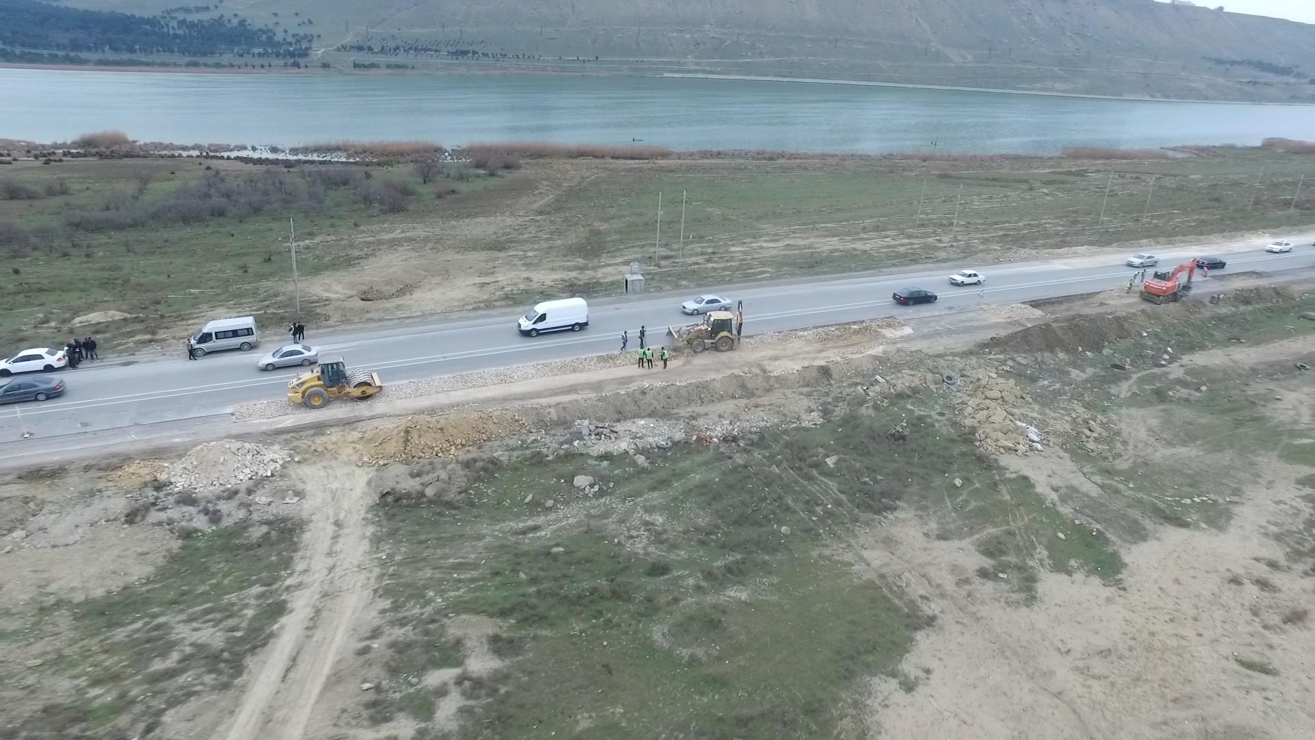 Начался ремонт на одной из транспортных артерий Баку (ФОТО/ВИДЕО) - Gallery Image