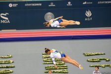 Интересные моменты Кубка мира по прыжкам на батуте и тамблингу в Баку (ФОТОРЕПОРТАЖ)