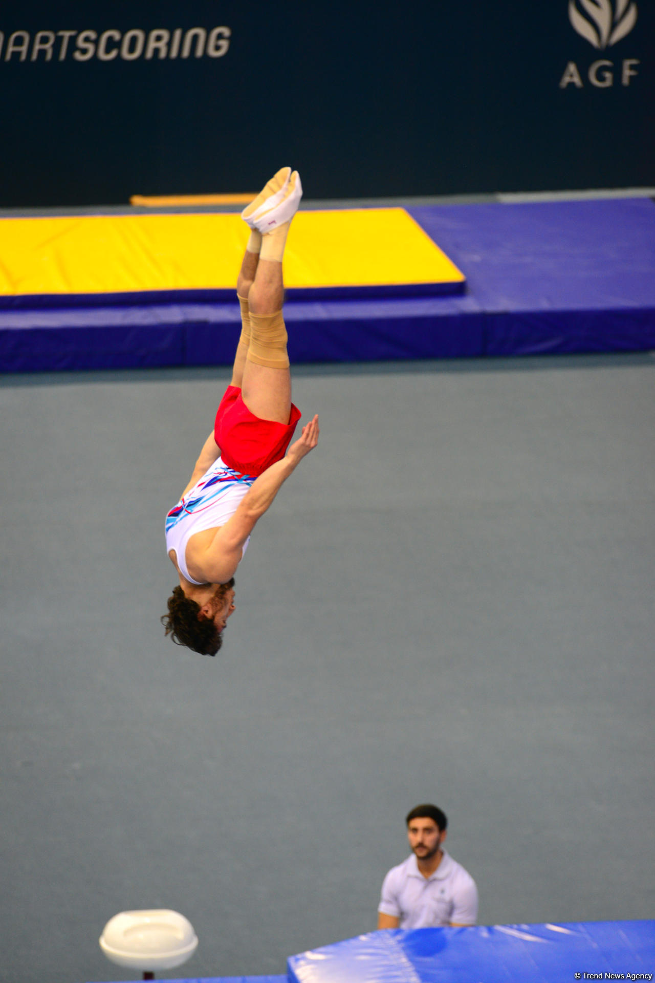 Bakıda batut gimnastikası və tamblinq üzrə ilin ilk Dünya Kuboku keçirilir (FOTO)
