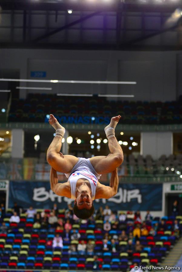 First day of Trampoline & Tumbling World Cup kicks off in Baku (PHOTO)