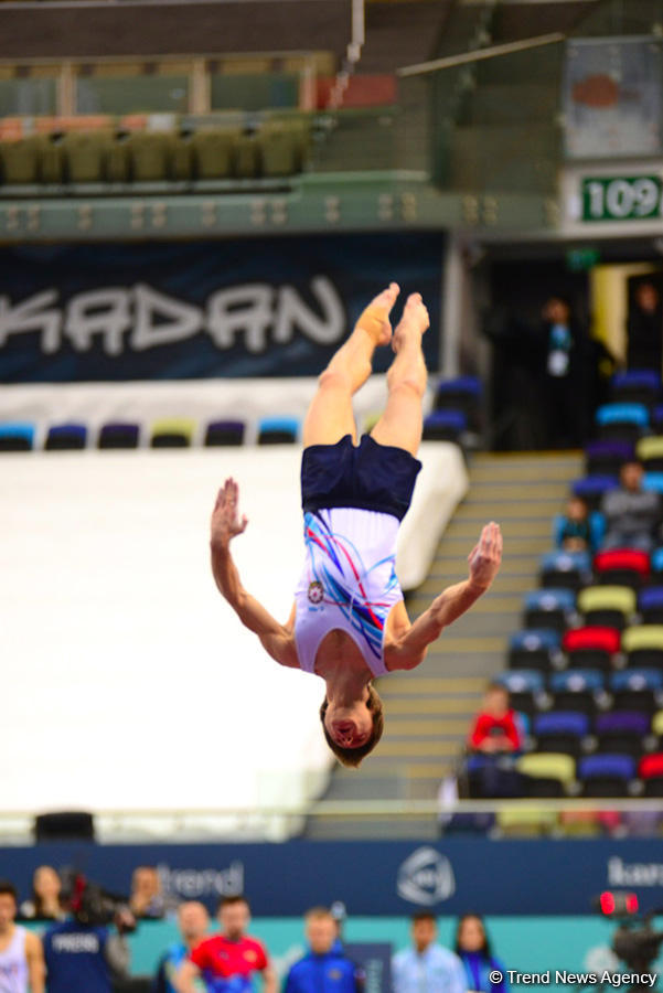 First day of Trampoline & Tumbling World Cup kicks off in Baku (PHOTO)