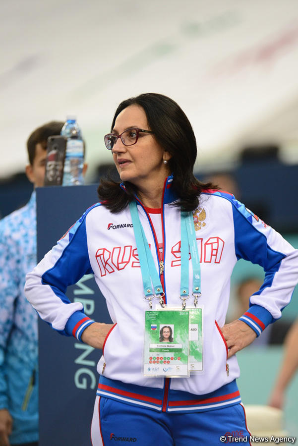 Bakıda batut gimnastikası və tamblinq üzrə ilin ilk Dünya Kuboku keçirilir (FOTO)